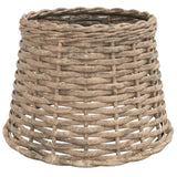 Paralume da Soffitto Marrone 25x17 cm in Vimini