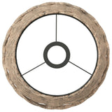 Paralume da Soffitto Marrone 25x17 cm in Vimini
