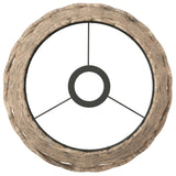 Paralume da Soffitto Marrone 25x17 cm in Vimini