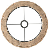 Paralume da Soffitto Marrone 38x23 cm in Vimini