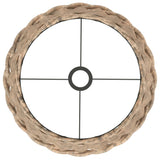 Paralume da Soffitto Marrone 40x26 cm in Vimini