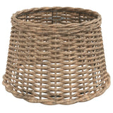 Paralume da Soffitto Marrone 45x28 cm in Vimini
