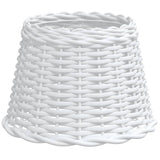 Paralume Bianco 30x20 cm in Vimini