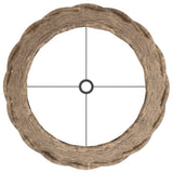 Paralume Marrone 30x20 cm in Vimini