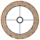 Paralume Marrone 38x23 cm in Vimini