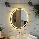 Specchio da Bagno LED 70 cm Rotondo