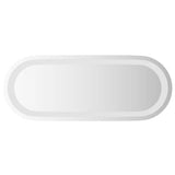 Specchio da Bagno LED 50x20 cm Ovale