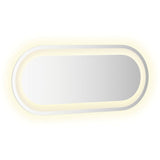 Specchio da Bagno LED 60x25 cm Ovale