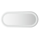 Specchio da Bagno LED 70x30 cm Ovale