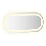 Specchio da Bagno LED 70x30 cm Ovale