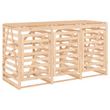 Copribidone Triplo in Legno Massello di Pino