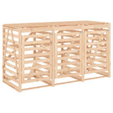 Copribidone Triplo in Legno Massello di Pino