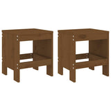 Set da Bistrot da Giardino 3 pz ambra in Legno Massello di Pino