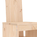 Set Bar da Giardino 9 pz in Legno Massello di Pino