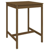Set Bar da Giardino 5 pz ambra in Legno Massello di Pino