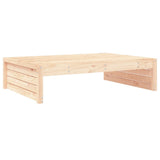 Poggiapiedi da Giardino 120x80 cm in Legno Massello di Pino