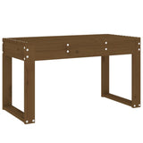 Panca da Giardino Ambra 80x38x45 cm Legno Massello di Pino