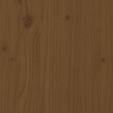 Panca da Giardino Ambra 80x38x45 cm Legno Massello di Pino