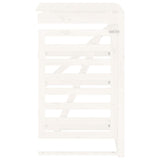 Estensione Copribidone Bianco in Legno Massello di Pino