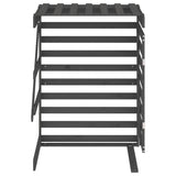 Estensione Copribidone Grigio in Legno Massello di Pino