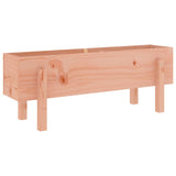 Fioriera Rialzata Giardino 101x30x38 cm Legno Massello Douglas
