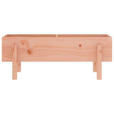 Fioriera Rialzata Giardino 101x30x38 cm Legno Massello Douglas