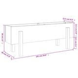 Fioriera Rialzata Giardino 101x30x38 cm Legno Massello Douglas