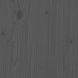 Copertura per Base Ombrellone Grigia in Legno Massello di Pino