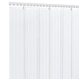 Tenda per Porte Trasparente 200 mm x 1,6 mm 25 m in PVC