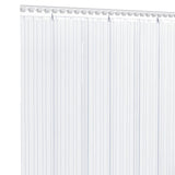 Tenda per Porte Trasparente 300 mm x 2,6 mm 10 m in PVC
