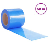 Tenda per Porte Blu 200 mm x 1,6 mm 50 m in PVC