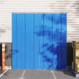 Tenda per Porte Blu 200 mm x 1,6 mm 50 m in PVC