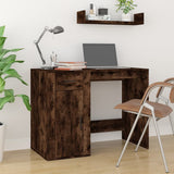 Scrivania con Armadietto Rovere Fumo in Legno truciolato