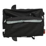 Rimorchio da Bici Nero e Grigio 30 kg in Ferro