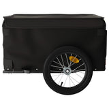 Rimorchio da Bici Nero 45 kg in Ferro