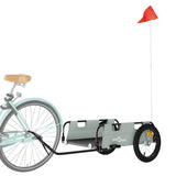 Rimorchio da Bici Grigio Oxford e Ferro