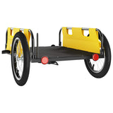 Rimorchio da Bici Giallo Oxford e Ferro