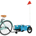 Rimorchio da Bici Blu Oxford e Ferro
