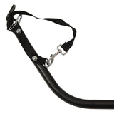 Rimorchio da Bici Nero 135x68x37 cm in Ferro