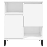 Credenze 2pz Bianche 60x35x70 cm in Legno truciolato