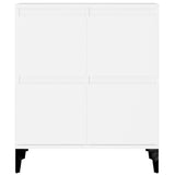 Credenze 2pz Bianche 60x35x70 cm in Legno truciolato