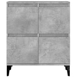 Credenze 3pz Grigio Cemento 60x35x70 cm in Legno truciolato