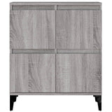 Credenze 3pz Grigio Sonoma 60x35x70 cm in Legno truciolato