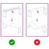 Piano Bagno Marrone 120x40x(2-4) cm Legno Massello Trattato