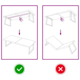 Piano Bagno Marrone 140x60x(2-6) cm Legno Massello Trattato