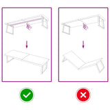 Piano Bagno Marrone 180x50x(2-6) cm Legno Massello Trattato