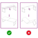 Piano Bagno Marrone Scuro 140x50x(2-4)cm Legno Trattato
