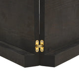 Piano Bagno Marrone Scuro 180x60x(2-6)cm Legno Trattato