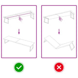 Piano Bagno Marrone Scuro 220x60x(2-6) cm Legno Trattato