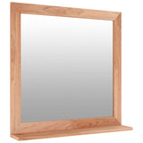 Set Mobili da Bagno 5pz in Legno Massello di Noce